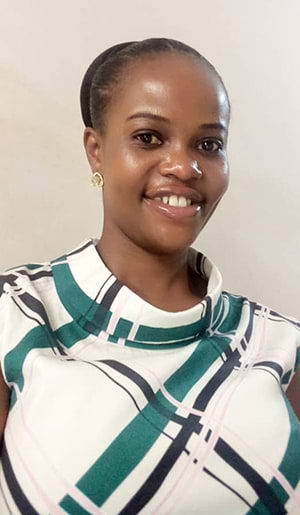 Portrait of Evelyn Seshimey, Relationship Manager at Hollard Insurance