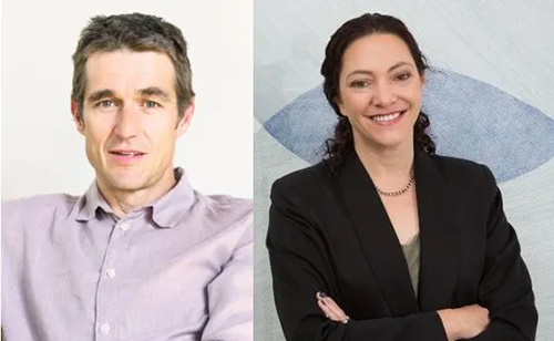 Portrait of Dr. Adrian Enthoven & Nicola Galombik