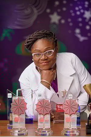 Portrait of Hollard Ghana Group CEO, Patience E. Akyianu