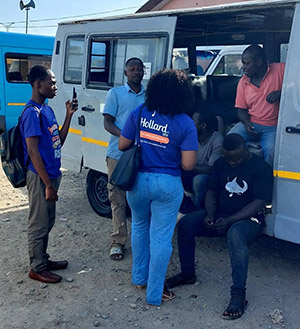 Hollard Ghana's Hollardites spreading Insurance awareness