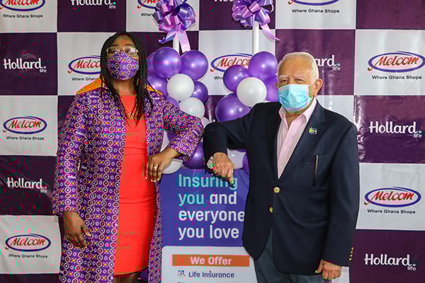 Hollard Ghana and Melcom standing together for their partnership