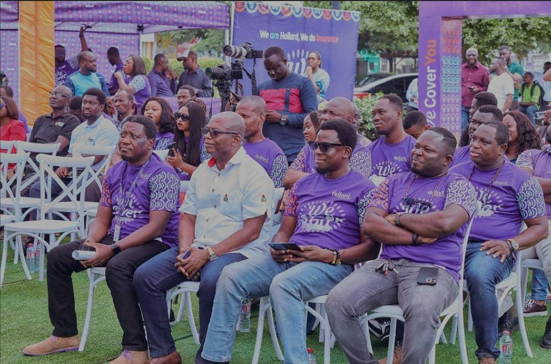 Hollard Ghana team members and guests attending the We Cover You campaign launch event